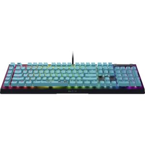 Razer BlackWidow V4 X Teclado mecánico para juegos: interruptores verdes táctiles y clicky - 6 teclas macro - Chroma RGB - Teclas ABS Doubleshot - Amortiguación de sonido y estabilizadores - Zenless Zone Zero Edition