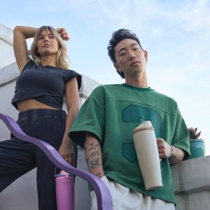 Owala FreeSip Tumbler - Stainless Steel - 40-oz. - Tan (Lightly Toasted)