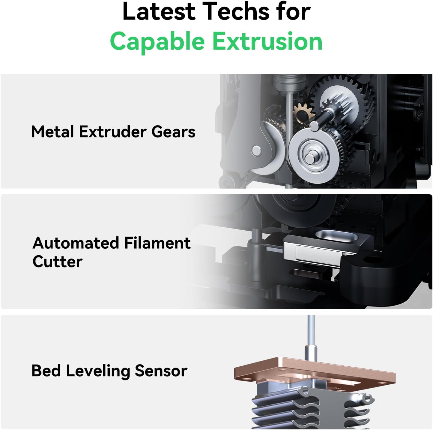 Creality Hi Combo with CFS, Multicolor 3D Printer 500mm/s High Printing, Print Size 260 * 260 * 300mm,MK8 Nozzles Package PLA Filament 1.75 mm (Hi 3D Printer)
