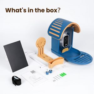 Comedero inteligente para pájaros con cámara, cámara de alimentación de pájaros UHD de 2.5 K con energía solar, identificación AI sensible, video de captura de alertas instantáneas