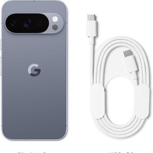 Google Pixel 10 Pro - Unlocked Android Smartphone - Gemini AI Assistant, Triple Rear Camera System, Fast-Charging 24+ Hour Battery, and 6.3" Super Actua Display - Moonstone - 128 GB (2025 Model)