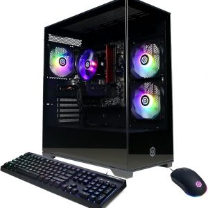 CyberPowerPC Gamer Xtreme VR Gaming PC, Intel Core i5-13400F 2.5GHz, GeForce RTX 5060 8GB, 16GB DDR5, 1TB PCIe 4.0 SSD, WiFi Ready y Windows 11 Home (GXiVR8060A40)