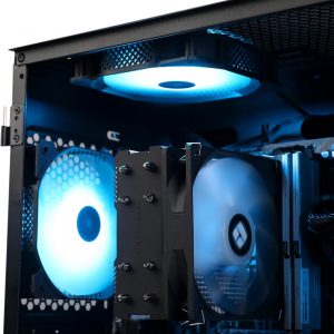MXZ Gaming PC Computer R7 5700X3D, RTX4060, 16G DDR4, NVME 1 T, B450,6RGB Fans,Windows 11 Pro Ready to use, Gamer Desktop Computer(R7 5700X3D| RTX4060)