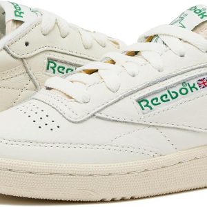 Reebok Club C 85 Vintage Tennis Sneakers for Women, Casual White Womens Shoes, Size 5 to 11