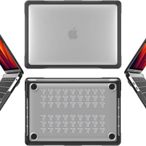 Funda de protección mate definitiva para MacBook Pro de 16 pulgadas M4 M3 M2 M1 2024-2021 A3403 A3186 A2991 A2780 A2485 Pro Max Chip, suave, antiarañazos, militar, a prueba de golpes y piel de