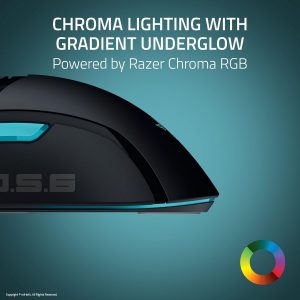 Razer Cobra Wired Gaming Mouse: 58g Lightweight - Gen-3 Optical Switches - Chroma RGB Lighting Underglow - 8500 DPI Optical Sensor - 100% PTFE Mouse Feet - Speedflex Cable - Zenless Zone Zero Edition