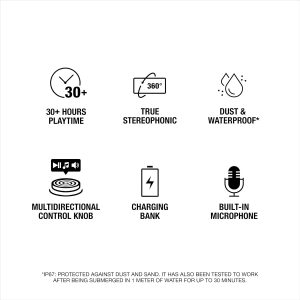 Marshall Altavoz Bluetooth Middleton II - Negro y Latón