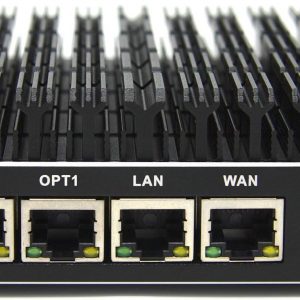 Protectli Vault FW4C - 4 Port, Firewall Micro Appliance/Mini PC - Intel J3710, 2.5G Ports, AES-NI, 8GB DDR3 RAM, 120GB SSD