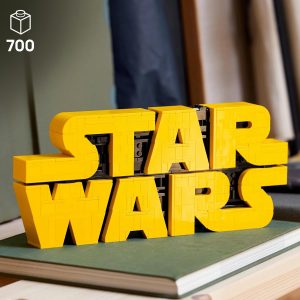 LEGO Star Wars Logo de Star Wars construido con ladrillo – Bloques de construcción para adultos mayores de 18 años – Idea de regalo de Star Wars para cumpleaños – Kit de modelo coleccionable de bricolaje – Idea de decoración del hogar para los fanáticos de la serie de películas – 75407
