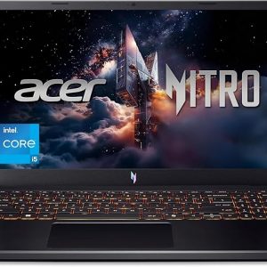 Acer - Laptop Nitro V para juegos, procesador Intel Core i5-13420H, GPU NVIDIA GeForce RTX 4050, FHD IPS, 15.6 pulgadas, 165 Hz, 8 GB DDR5, SSD 512 GB Gen 4, Wi-Fi 6, KB retroiluminado, ANV15-52-586Z