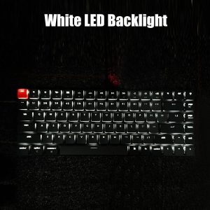 Keychron K3 Versión 2, 75% de diseño, 84 teclas Teclado mecánico inalámbrico ultrafino Bluetooth/USB con cable con retroiluminación blanca, interruptor marrón óptico Keychron de perfil bajo