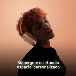Apple AirPods Max - Auriculares inalámbricos sobre la oreja, cancelación activa de ruido profesional, modo Transparencia, audio espacial, carga USB-C, auriculares Bluetooth para iPhone, azul