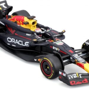 Bburago 1:43 2024 Race Oracle Red Bull RB20 with Helmet, Verstappen #1