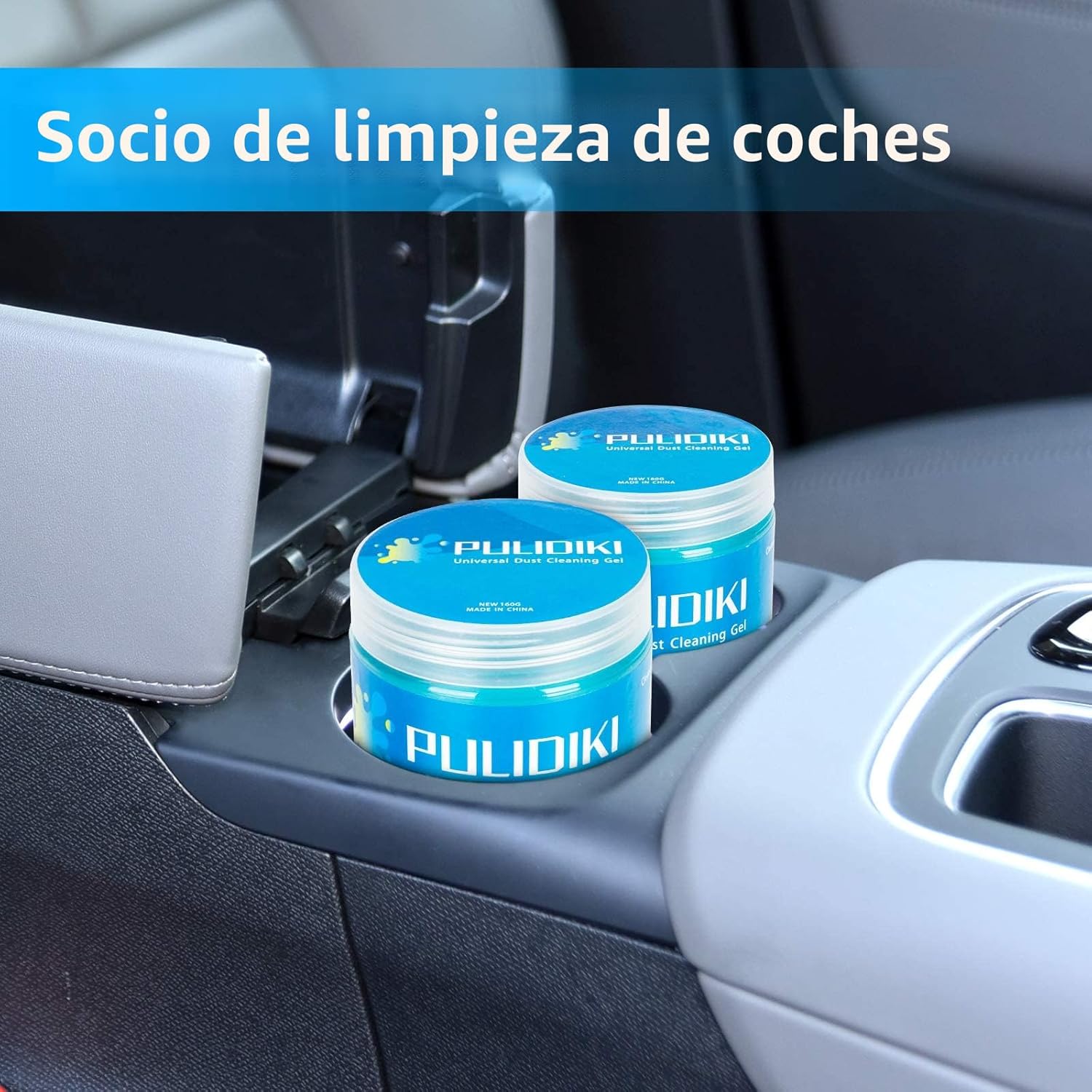 PULIDIKI Gel de limpieza de coche, masilla limpiadora universal para interiores de automóvil, suministros de kit de limpieza perfectos, accesorios de herramientas de detallado automático, regalos para