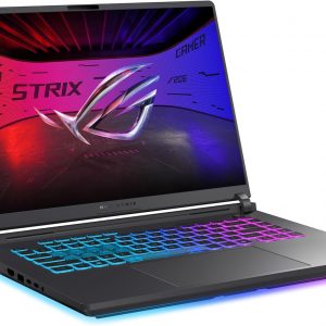 ASUS ROG Strix G16 (2025) Gaming Laptop, 16” FHD+ 16:10 165Hz/3ms Display, NVIDIA® GeForce RTX™ 5060 Laptop GPU, Intel® Core™ i7 Processor 14650HX, 16GB DDR5, 1TB Gen 4 SSD, Wi-Fi 7, Windows 11 Home
