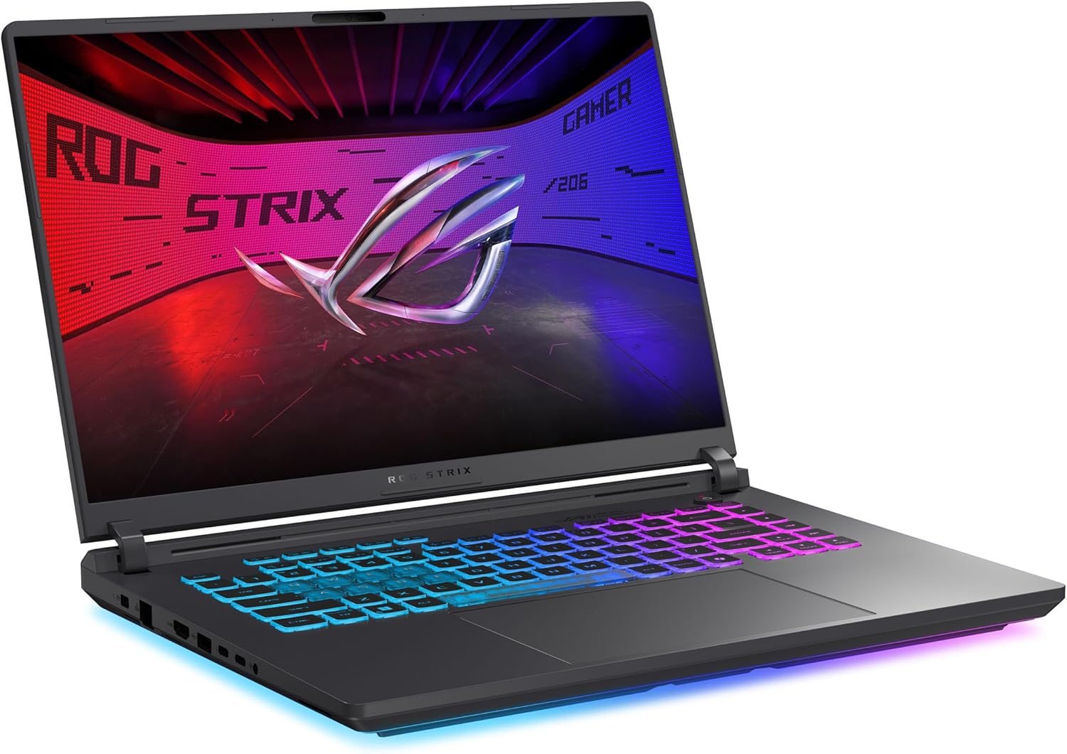 ASUS Portátil para juegos ROG Strix G16 (2025), pantalla FHD+ 16:10 165Hz/3ms, GPU NVIDIA GeForce RTX 5060, procesador Intel Core i7 14650HX, DDR5 de 16 GB, SSD de 1 TB Gen 4, Wi-Fi 7, Windows 11 Home