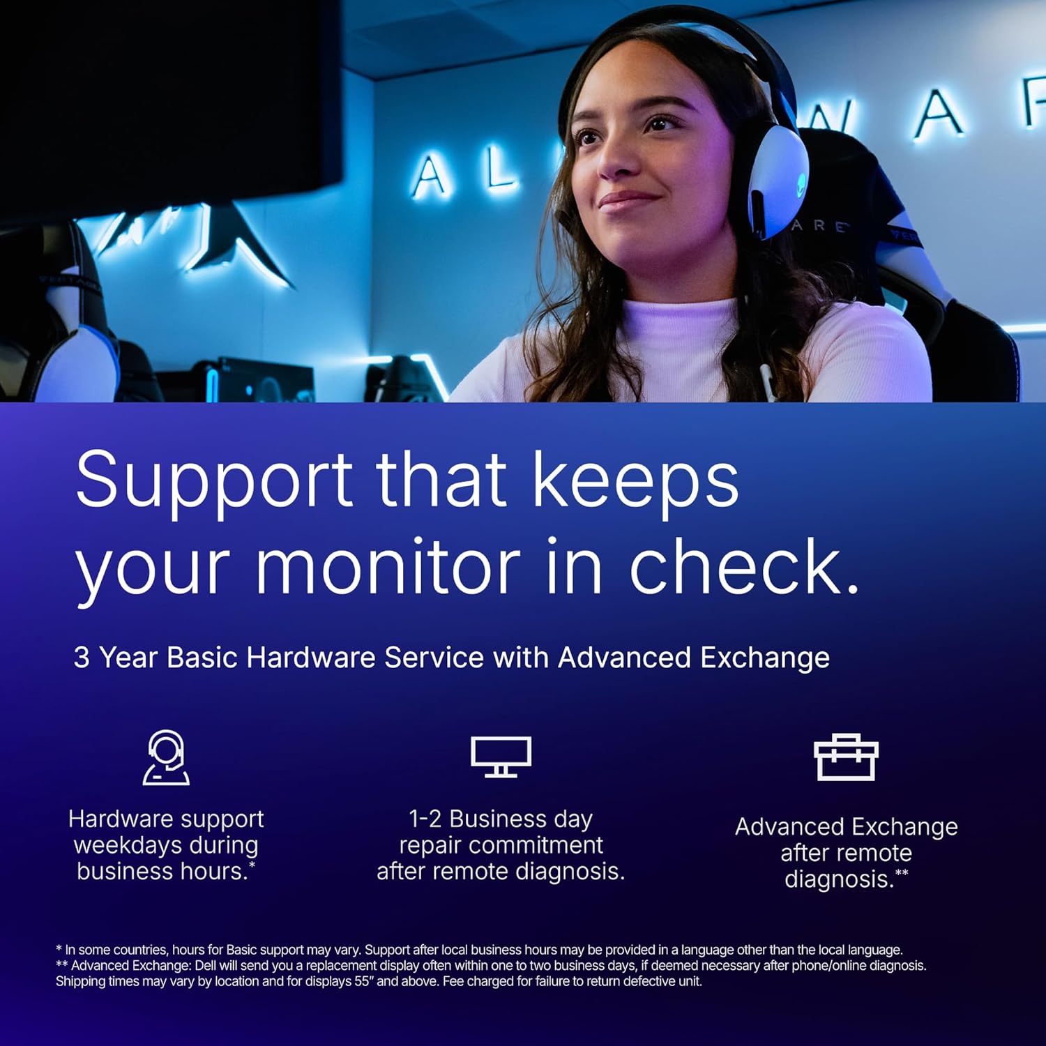 Alienware 34 Monitor curvo para juegos – AW3425DWM – Pantalla WQHD de 34 pulgadas 180Hz 1ms, 1500R, AMD FreeSync Premium, VESA AdaptiveSync.