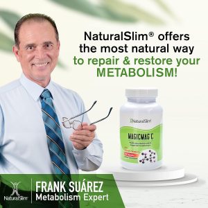NaturalSlim MagicMag C Cápsulas de citrato de magnesio – Suplemento de magnesio con potasio natural | Apoyo para el sueño, la salud cardíaca y el alivio de los calambres musculares, sin gluten, 100 cápsulas (paquete de 3)