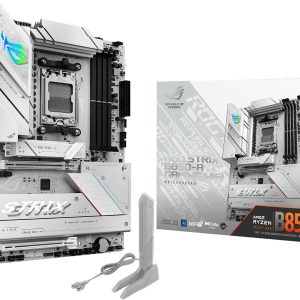 ASUS ROG Strix B850-A Gaming WiFi AMD AM5 B850 ATX Motherboard 14+2+2 Power Stages, DDR5 AEMP, 2.5G LAN, WiFi 7 with Q-Antenna, 4X M.2, PCIe® 5.0, USB 20Gbps Type-C, AI Networking II, ASUS AI Advisor