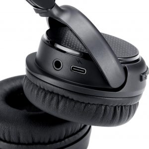 Amazon Basics Bluetooth Headphones Wireless with Microphone, On Ear, 35 Hour Playtime, Foldable, One Size, Collapsible Travel Friendly, Black