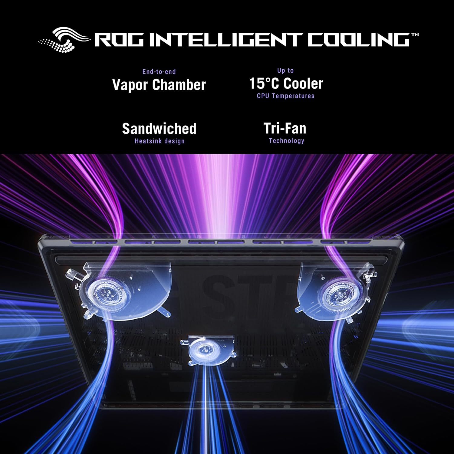 ASUS Portátil para juegos ROG Strix G16 (2025), pantalla FHD+ 16:10 165Hz/3ms, GPU NVIDIA GeForce RTX 5060, procesador Intel Core i7 14650HX, DDR5 de 16 GB, SSD de 1 TB Gen 4, Wi-Fi 7, Windows 11 Home