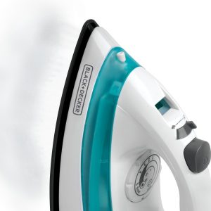 Plancha de vapor BLACK+DECKER Suela Antiadherente potente vapor Azul