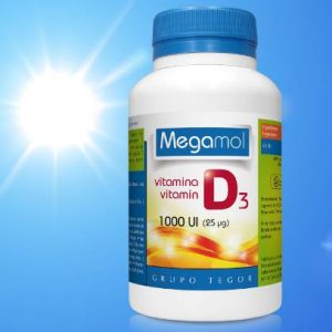 🌞 Megamol Vitamina D3 – Tegor (100 cápsulas)