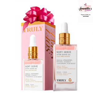 Aceite para después del afeitado Truly Luxury | Tratamiento calmante e hidratante para prevenir vellos encarnados, para una piel suave y sin irritaciones, de uso diario.