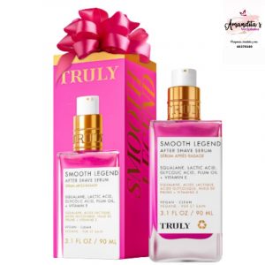 Truly Suero de lujo para después del afeitado | Tratamiento calmante e hidratante para después del afeitado para prevenir el vello encarnado para una piel