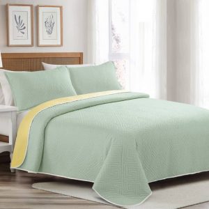 CUBRECAMA REVERSIBLE LISO - MATRIMONIAL 230*235cm