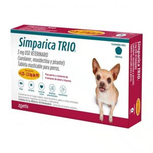 Simparica Trio 1.25 - 2.5 kg