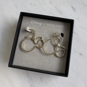 Aretes Disney x Baublebar Minnie Mouse Dorados