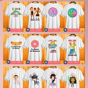 Playera personalizada para pareja