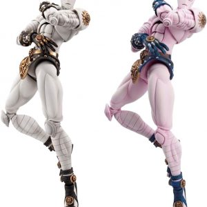 Killer Queen Figures Kira Yoshikage Anime Figure Statues Ultra Movable Action Figurine for Birthday