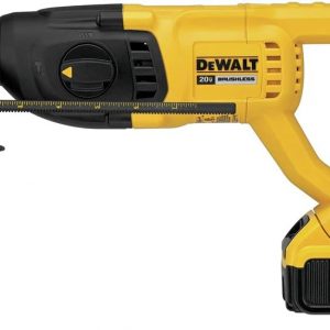 DEWALT DCH133M2 20V Max XR Kit de martillo rotativo con mango en D sin escobillas de 1 pulgada