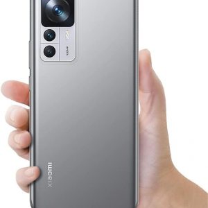 Funda para Xiaomi Mi 12T/Mi 12T Pro/Redmi K50 Ultra (6.67 pulgadas) Suave TPU Goma Gel Parachoques Transparente Cubierta Trasera