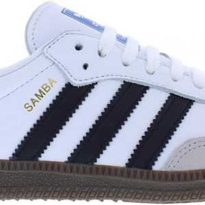 adidas Samba OG - Zapatos para mujer talla 7, color: crema claro/plata/goma-blanco