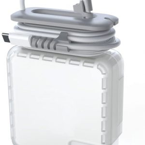 TATOFY Case Compatible with Apple MacBook 60w, 61w, 67w Charger, Travel Cord Organizer MacBook Accessories (for Apple 60W, 61W MagSafe Adapter, 67W USB-C Adapter)