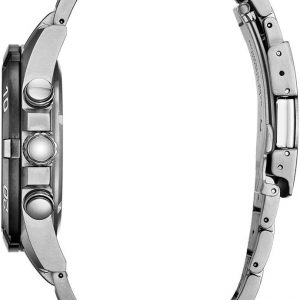 Citizen Men's Eco-Drive Sport Casual Brycen Chronograph Watch, Super Titanium™, Perpetual Calendar, Tachymeter 12/24 Hour Time, Alarm