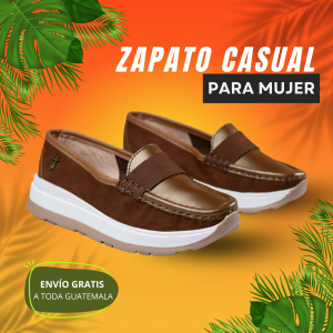 Zapato Casual Color Café