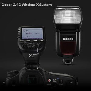 GODOX TT685II-C Flash for Canon Speedlight Camera Flash E-TTL Speedlite High-Speed Sync, 2.4G Wireless X System Compatible for Canon Flash 5D Mark IV 6D Mark II 7D 90D 250D R5 850D (Upgraded TT685C)