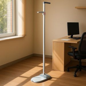 seca 213 Estadiómetro portátil – Varilla de medición de altura móvil para adultos, niños y bebés – Grado médico, fácil montaje, rango de 7.9 – 80.7 in – ideal para clínicas, uso en campo, cuidado