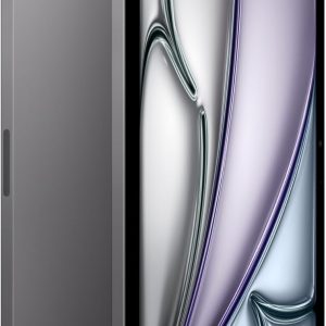 Apple iPad Air 11-inch with M3 chip Built for Apple Intelligence, Liquid Retina Display, 256GB, 12MP Front/Back Camera, Wi-Fi 6E, Touch ID, All-Day Battery Life — Space Gray