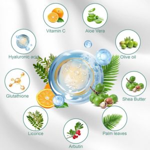 Skin Lightening Cream Gel For Body Intimate Area With Niacinamide, Arbutin, Vitamin C For Private Parts, Underarm, Knees, Elbows, Inner Thigh, Bikini Areas, armpit Skin Whitening Bleaching Cream 30ML