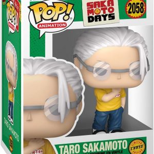 Funko Pop! Animation: Sakamoto Days - Taro Sakamoto - 1/6 Odds for Rare Chase Variant - Collectable Vinyl Figure - Gift Idea - Official Merchandise - Toys for Kids & Adults - Anime Fans