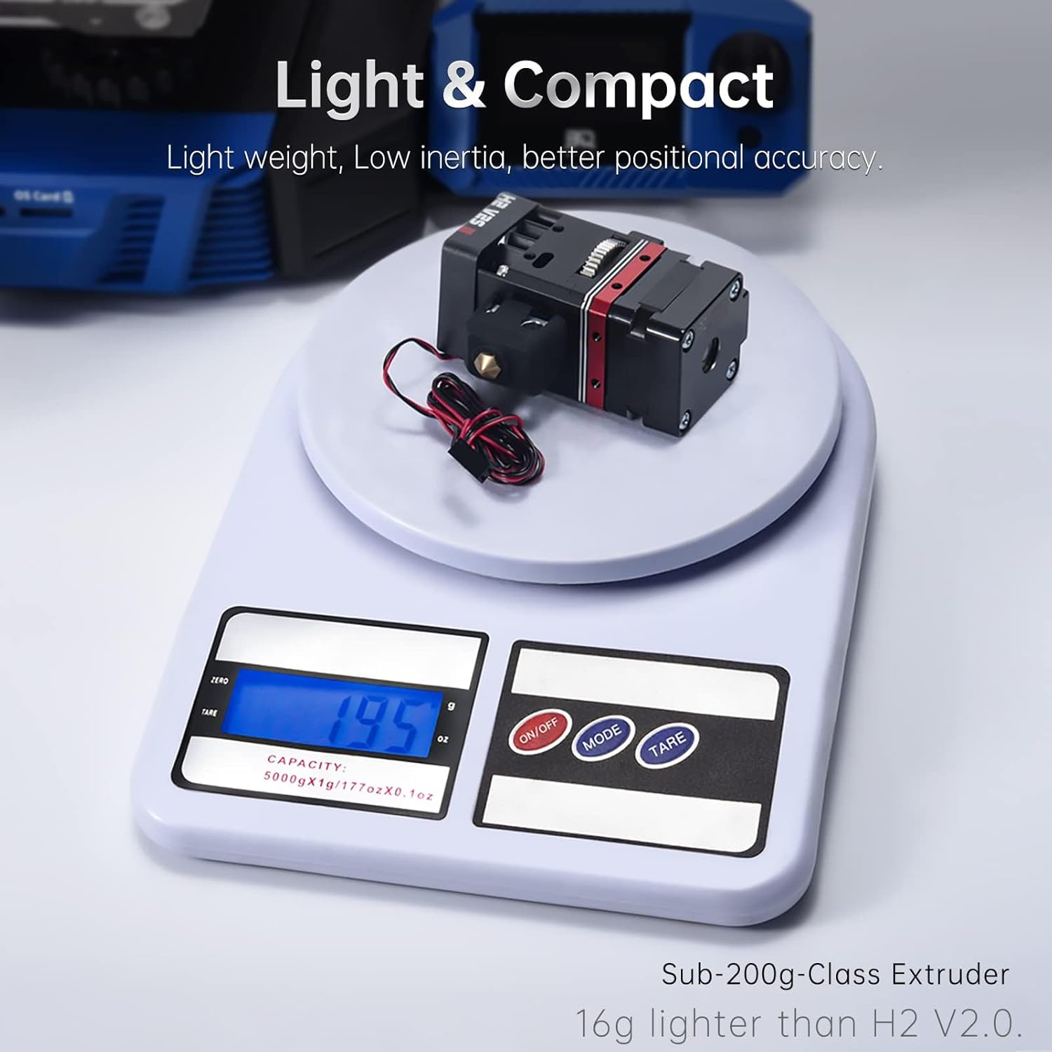 BIQU H2 V2S Dual Gear Extruder Upgrade H2 Extruder 3D Printer Direct Extruder 1.75mm Filament BIQU BX Creality Ender & CR Series Printers, Anycubic Mega S, Geeetech Printers and Prusa I3 DIY Kits