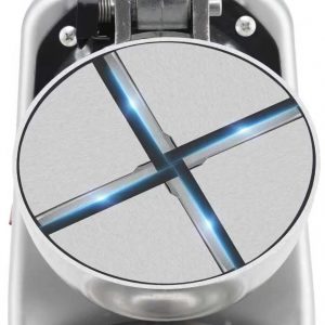 Máquina de hielo afeitado, máquina de cono de nieve, trituradora de hielo con hoja de acero inoxidable, eléctrica de cocina para hielo afeitado y cono de nieve (300 W, 2000 r/min), también