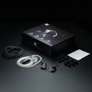 KZ ZS10 Pro 2 USB C Headphones with Mic lEM for Gaming in Ear Monitors Hybrid 4BA+1DD, Deep Bass Comfort-Fit Wired Earbuds High-Definition Decoding Cable Built-in DSP with 4 EQ Modes