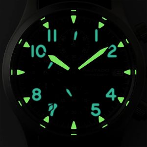 TACTICAL FROG Militado ML1868 39mm Military Chronograph Watch Sapphire Crystal VK61/VK67 Quartz Watches for Men C3 / BGW9 Luminous 100M Waterproof