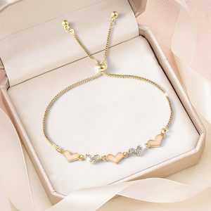 925 Sterling Silver Gold for Bracelets for Women Jewelry Birthday Wedding Gifts for Her Mom